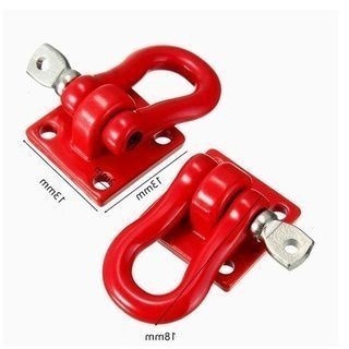 1/10 จําลองรถปีนเขากู้ภัยหัวเข็มขัดรถพ่วงตะขอ Axial SCX10 90046 RC4WD D90 CC01