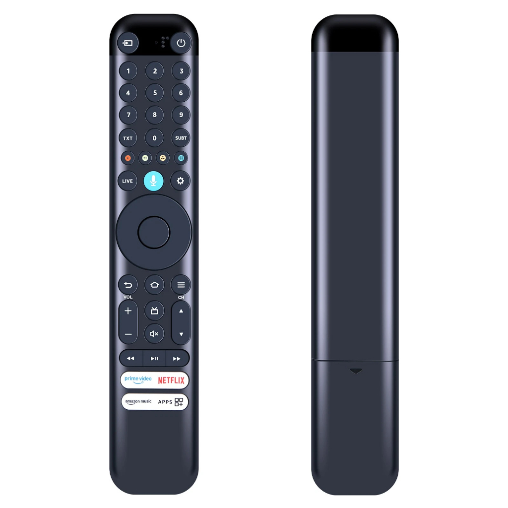 ใหม่ RC833 CKB3 เสียงรีโมทคอนโทรลสําหรับ TCL สมาร์ททีวี 55PF650, 65T6C, 50PF650K, และ 55PF650K