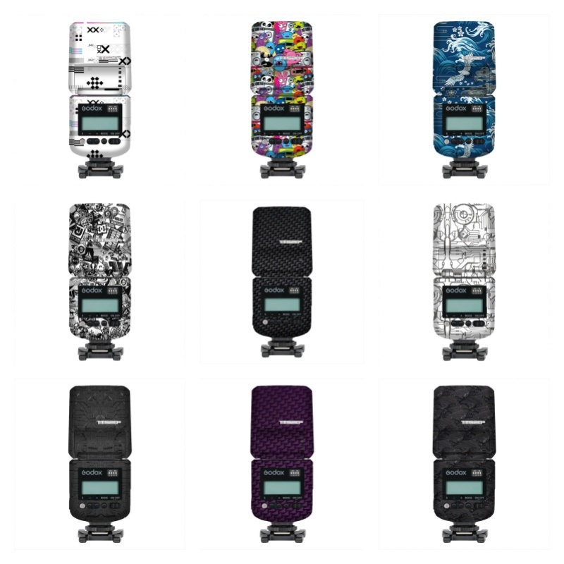 สติ๊กเกอร์ป้องกันแฟลช Godox เหมาะสำหรับติด Godox TT520 III ฟิล์มป้องกันแฟลช อุปกรณ์เสริมแฟลช ฟิล์มป้