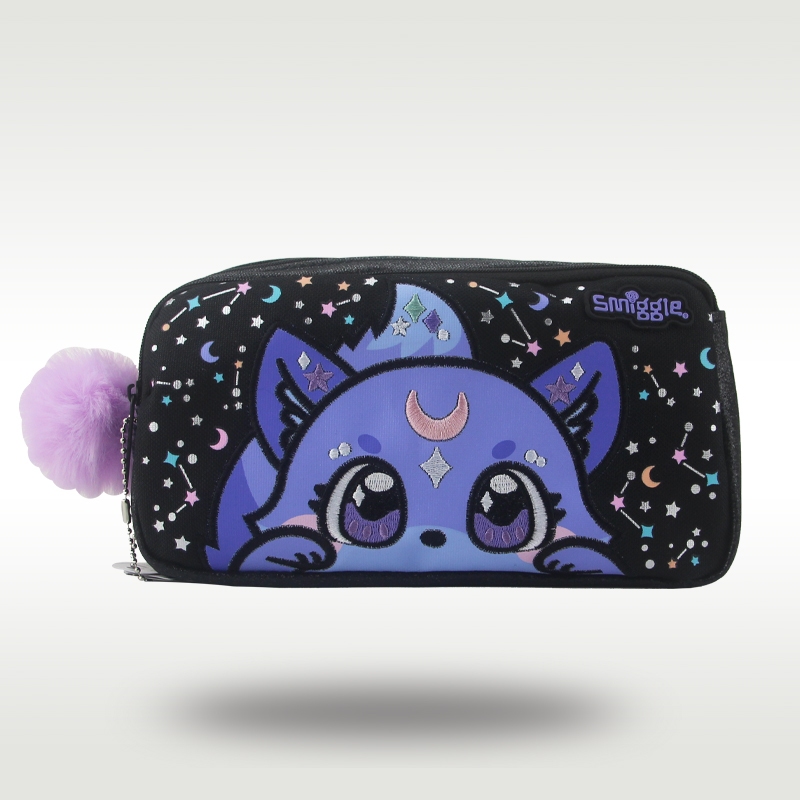 กล่องดินสอเด็ก Moon Cat Hedgehog กระเป๋าคลัทช์ girs cool kids storage เครื่องเขียน