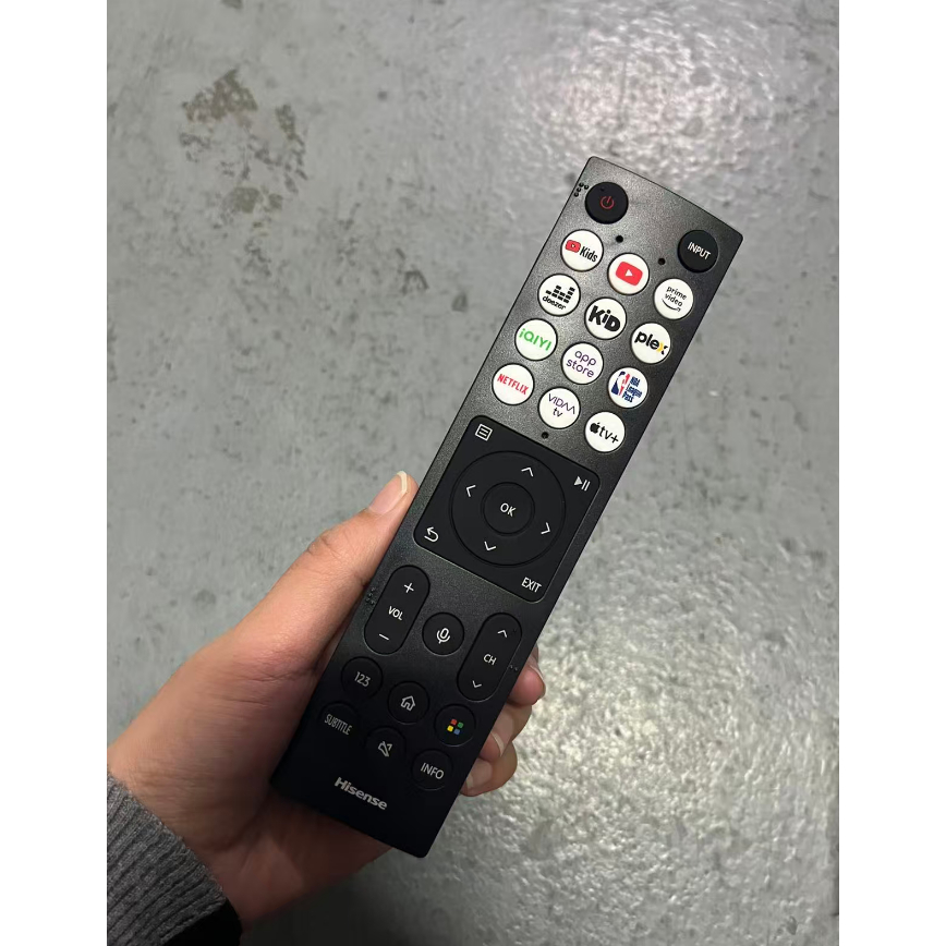 ใหม่ ERF2A96 เปลี่ยนรีโมทคอนโทรล IR สําหรับ Hisense Smart 4K TV