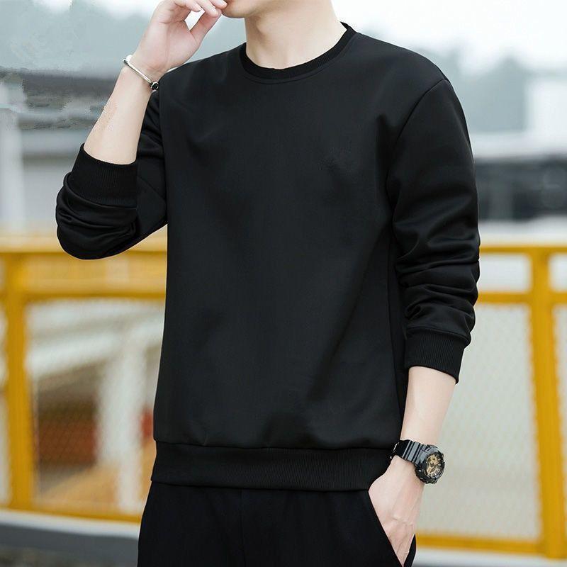 เสื้อสเวตเตอร์กีฬา ใหม่ เสื้อยืดแขนยาว เยาวชน ผู้ชาย ผู้หญิง อินเทรนด์ ใส่สบาย แฟชั่น ระบายอากาศ คอกลม ร้อย เสื้อชั้นฐานลำลอง หลวม กีฬา เสื้อวิ่ง Man Clothing