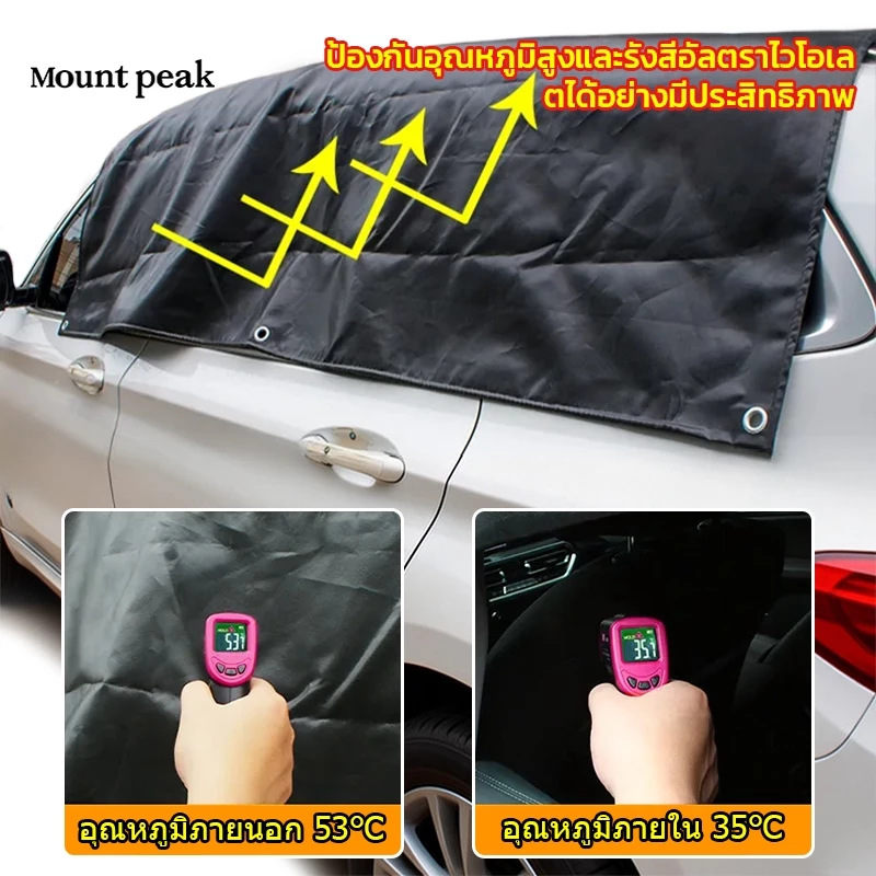 กราวชีท Mountpeak แผ่นปูรองเต็นท์ กันแดด thumbnail 3