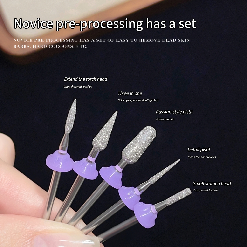 ANNIES หัวขัดเล็บ Emery คุณภาพสูง Exfoliating Modified Nail Type