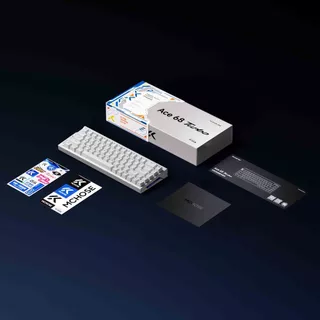[Keycaps ไทย] MCHOSE Ace 68 Turbo Hall Effect Magnetic Switch Keyboard 65% เค้าโครงอลูมิเนียม 16K Polling Rate คีย์บอร์ดเกม 256K Scan Rate 0.06ms Latency