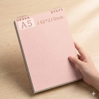 A5 120 หน้าเปลี่ยนหน้าแนวตั้งเปลี่ยนตารางหลวมเกลียวที่ถอดออกได้โน๊ตบุ๊คหนา