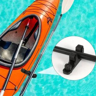 อุปกรณ์เรือ Canoes Oar Holder,Kayak Track Mount อุปกรณ์เสริม สวมใส่พลาสติกKayak Paddles ที่วางไม้พายเรือคายัค