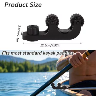 อุปกรณ์เรือ Canoes Oar Holder,Kayak Track Mount อุปกรณ์เสริม สวมใส่พลาสติกKayak Paddles ที่วางไม้พายเรือคายัค