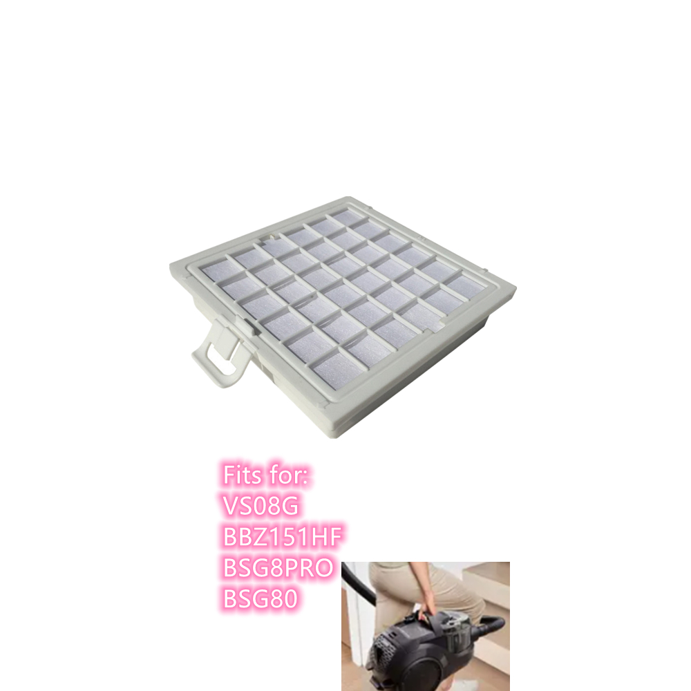 ตัวกรอง HEPA สําหรับ Bosch BSG8 Siemens VS08G BBZ151HF BSG8PRO BSG80 Series เครื่องดูดฝุ่น HEPA อุปก