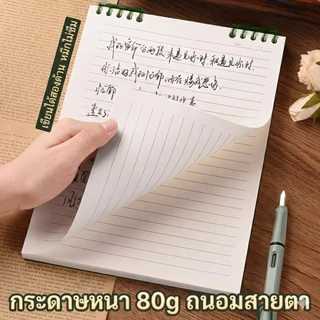 A5 120 หน้าเปลี่ยนหน้าแนวตั้งเปลี่ยนตารางหลวมเกลียวที่ถอดออกได้โน๊ตบุ๊คหนา