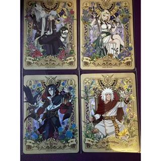 การ์ดนารูโตะ T2W9 MR SET การ์ด 4 ชิ้น ต้นฉบับ KAYOU ของสะสมข…