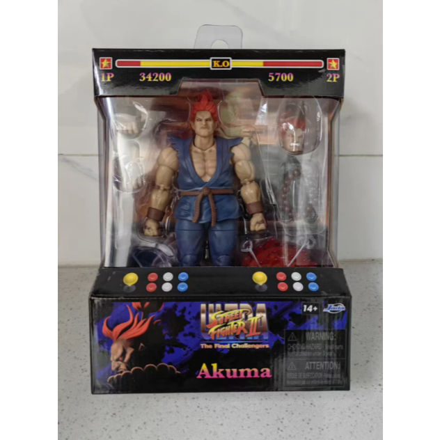 Jada Toys 1/12 Street Fighter Akuma Action Figure