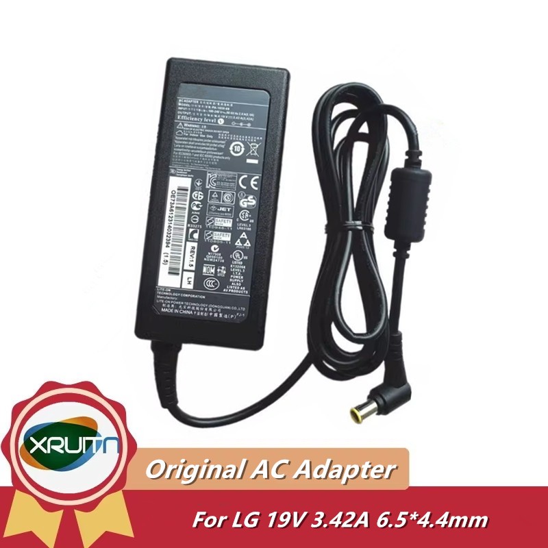 19V 3.42A 65W AC Adapter Charger LG QP5 WIRELESS SOUND BAR แหล่งจ่ายไฟ DA-65G19 PA-1650-68 LCAP39 AD