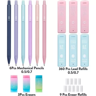 Four Candies ชุด ดินสอกด น่ารัก ขนาด 0.5 และ 0.7 มม เครื่องเขียน สวยงาม สำหรับ นักเรียน