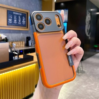 HOCE Dual สีกรอบกันชนสําหรับ iPhone 17 Air 16 15 14 Plus 13 …