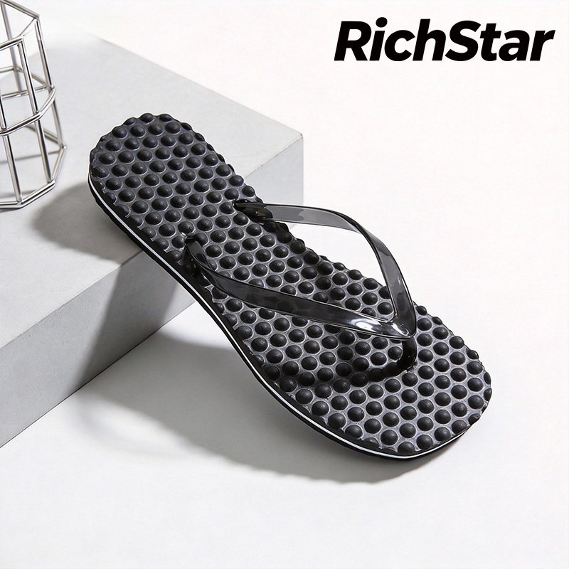 RichStar รองเท้าแตะหูคีบ EVA รองเท้าแตะ รองเท้าแตะหูหนีบ กันลื่น รองเท้าแตะ ไม่เจ็บเท้า ไม่ดีดน้ำ รอ