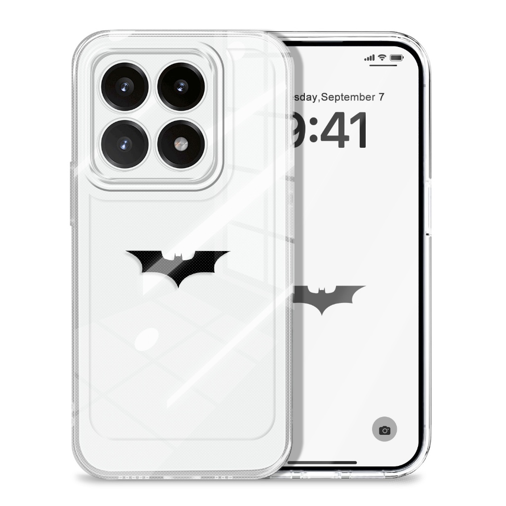 เคสโทรศัพท์สําหรับ Xiaomi 15T 14T Pro Poco F7 X7 M7 X6 M6 Ultra 4G 5G Simple Bat TPU โปร่งใสนุ่ม