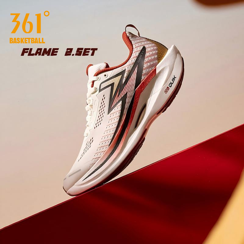 361 Degrees Flame 2.5 Et รองเท้าวิ่งชาย มาราธอน เรซซิ่ง ระบายอากาศได้ดี 672442207