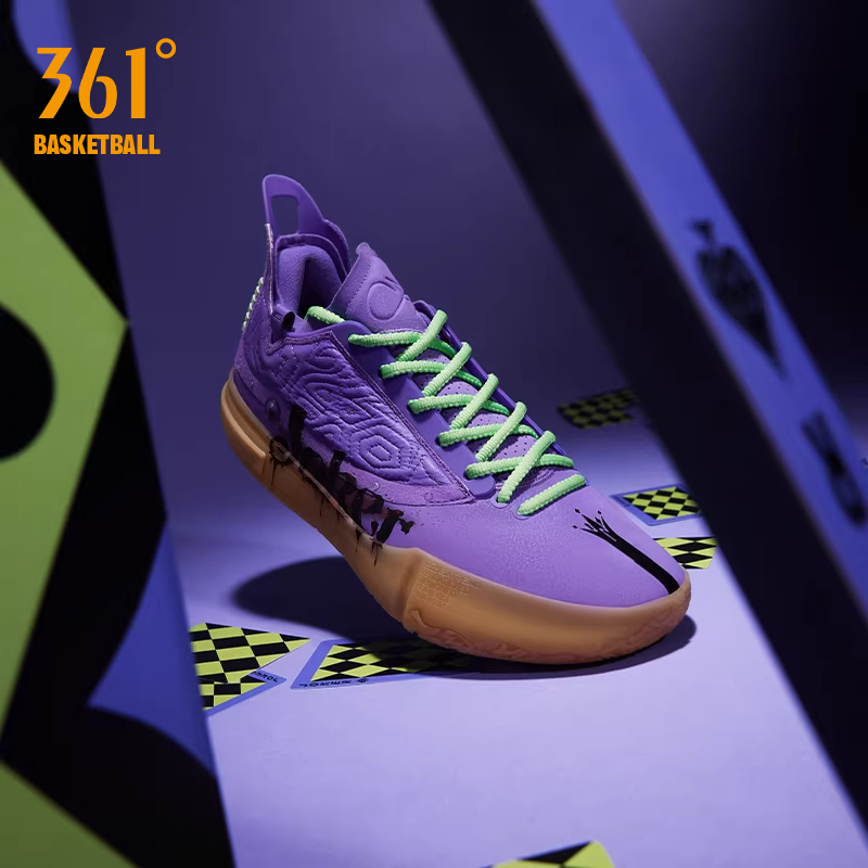 361 Degrees Joker1 GT｜รองเท้าบาสเก็ตบอลสำหรับผู้ชาย รองเท้าเทรนนิ่งปฏิบัติการจริง ทนทาน 672511103