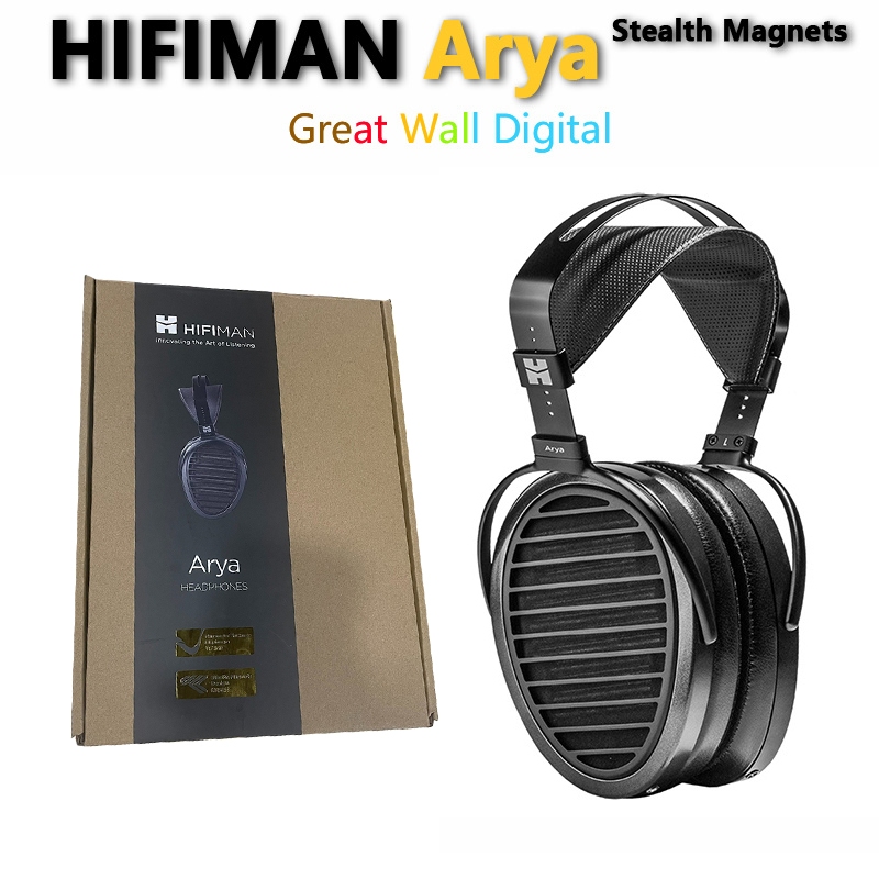 HIFIMAN Arya Stealth Magnets Design HIFI หูฟังเพลงรุ่นแบบมีสายขนาดเต็ม