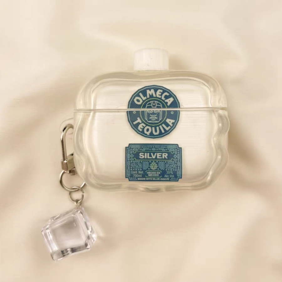 สีขาว Tequila รูปร่างสําหรับ AirPods Pro3 กรณี AirPods Pro2 กันกระแทกหูฟังสําหรับ AirPods Pro3 4/4 (