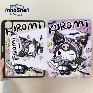 ⚡จัดส่งทันที⚡เคสไอแพดมีโบว์ การหมุน 360 Kuromi Pro13 Gen11 Air7/6 11 Air5/4การ์ตูน เคสipad Gen6/5