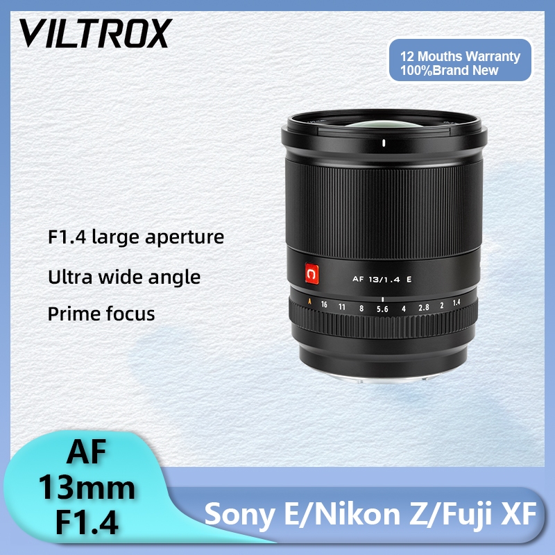 Viltrox 13mm f1.4 เลนส์ไวด์ พร้อมส่ง Auto Focus XF Fuji / Sony / Nikon Z ( Ultra Wide 13 mm 12mm 14 