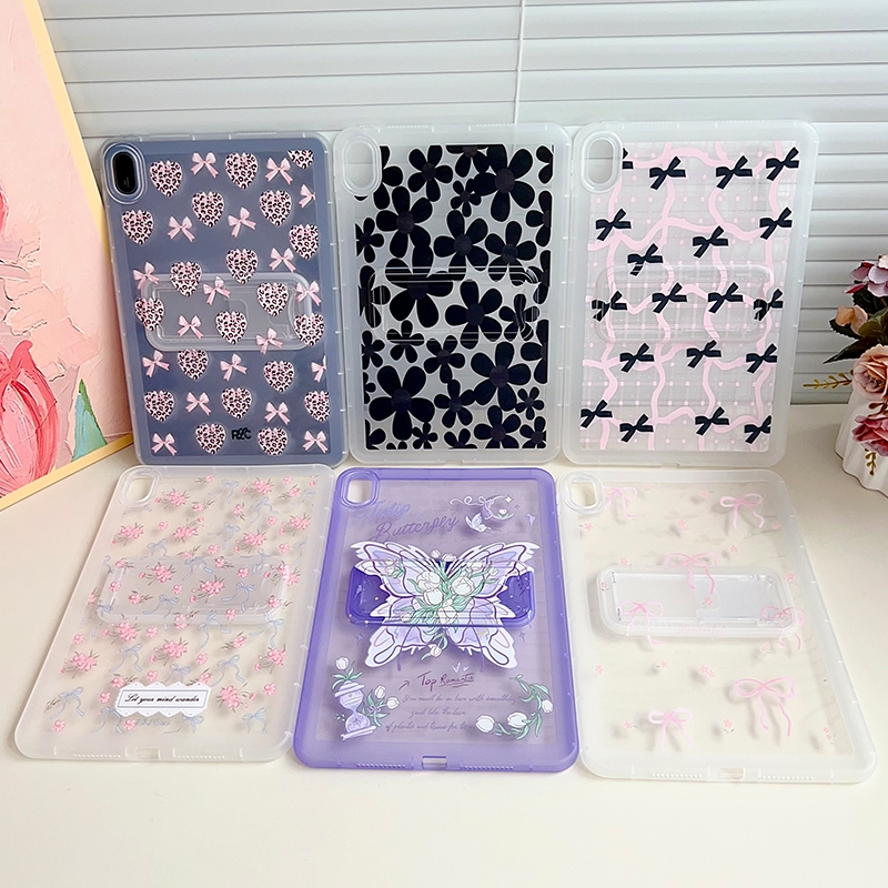 สําหรับ 2025 REDMI K Pad8.8 Pad SE 8.7 แฟชั่นกึ่งโปร่งใสทาสีขาตั้งแท็บเล็ตสําหรับ redmipad se8.7 202