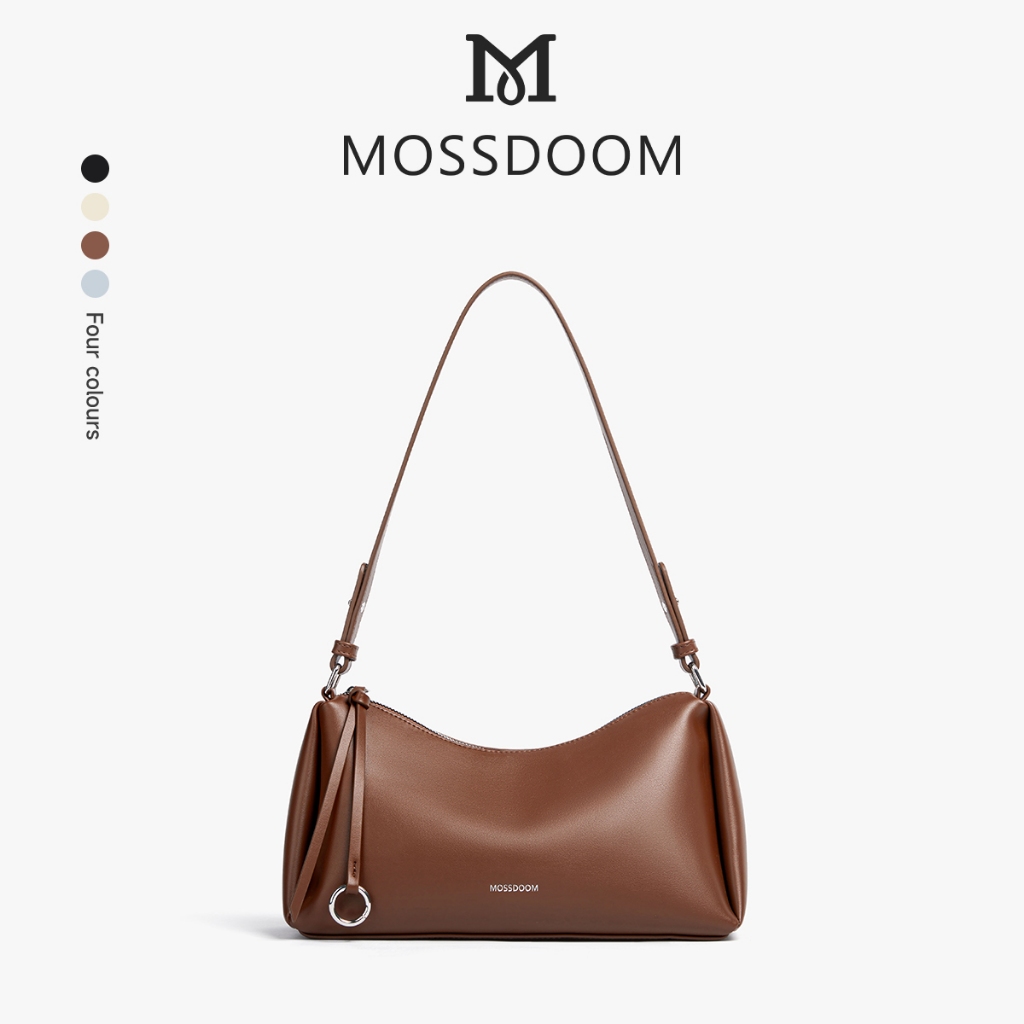 MOSSDOOM Lori Bage กระเป๋าสะพายไหล่ ทรงเฉียบ ดีไซน์ล้ำ น้ำหนักเบา แมตช์ง่ายทุกลุค