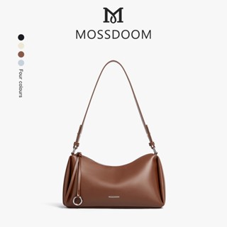 MOSSDOOM Lori Bage กระเป๋าสะพายไหล่ ทรงเฉียบ ดีไซน์ล้ำ น้ำหน…