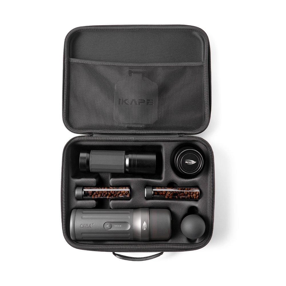 IKAPE KAPO เครื่องชงกาแฟแบบพกพาขาตั้งพับได้/อุปกรณ์เสริมกระเป๋าหิ้ว ชุดเครื่องมือเดินทาง - รูปที่ 6