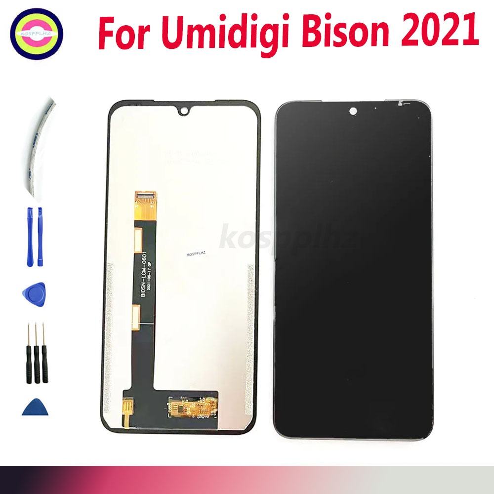 ทดสอบสําหรับ UMIDIGI Bison 2021 Android 10 11 จอแสดงผล LCD Touch Screen Assembly สําหรับ Umidigi Bis