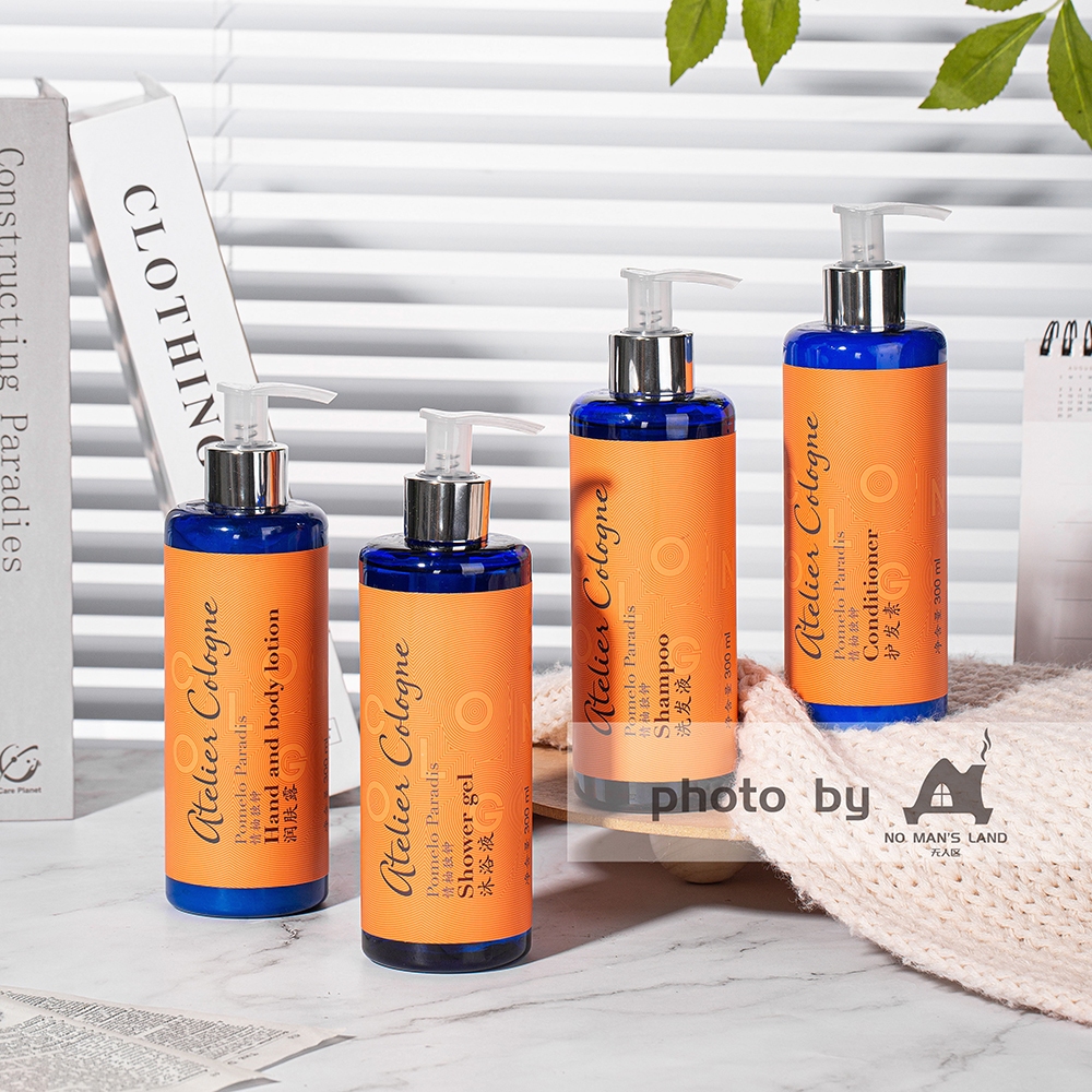 文华方Atelier Cologne欧优质拼图  洗发水 浴露 护发素300mlMandarin Oriental Atelier Cologne Oulong Love Pomelo Exclusi
