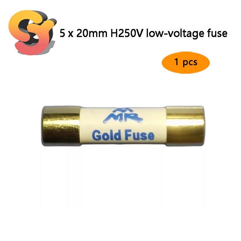 [คลังสินค้าพร้อม] 1 ชิ้นฝรั่งเศส AMR T4A H250V เครื่องขยายเสียงเครื่องปั่น Gold Cap Silver Wire ฟิวส