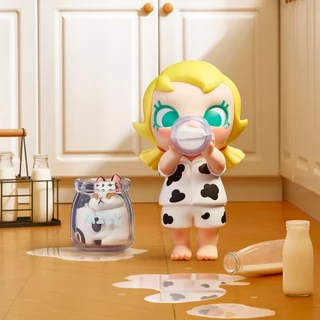 POP MART Baby Molly & Baby Tabby Series Figures Blind Box Action Toys Figure Birthday Gift Kid Toy