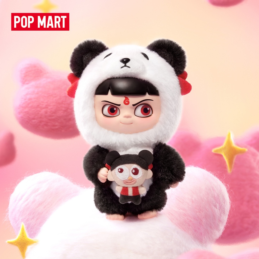 POP MART NeZha 2 Dress Up Party Series Vinyl Plush Doll Pendant Blind Box Action Toys Figure Birthda