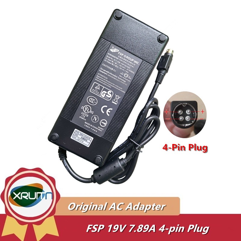 ของแท้ FSP FSP150-AAA FSP150-ABBN1 FSP150-ABBN2 FSP150-AHA AC DC Adapter Charger 19V 7.89A 150W สําห