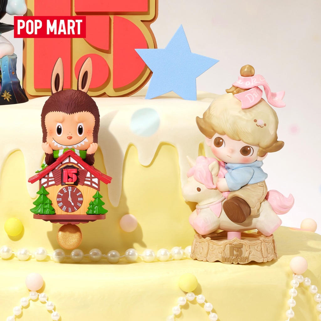 POP MART Celebrating the Moment POP MART 15th Anniversary Series Figures（whole set）