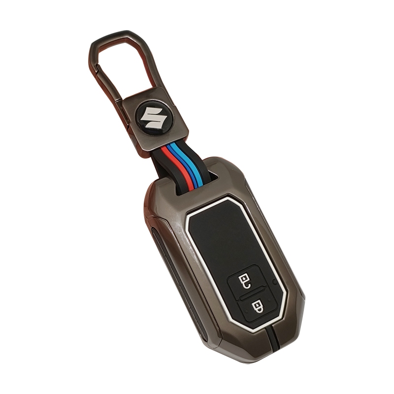 [ของขวัญสุดหรู] Suzuki SWIFT SUZUKI XL7 ฝาครอบกุญแจรถอุปกรณ์เสริมพวงกุญแจ (2 ปุ่ม)