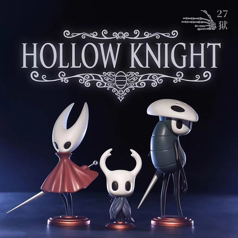 เกม Hollow Knight รูป 1 ชุด/3 ชิ้น pvc ของเล่น