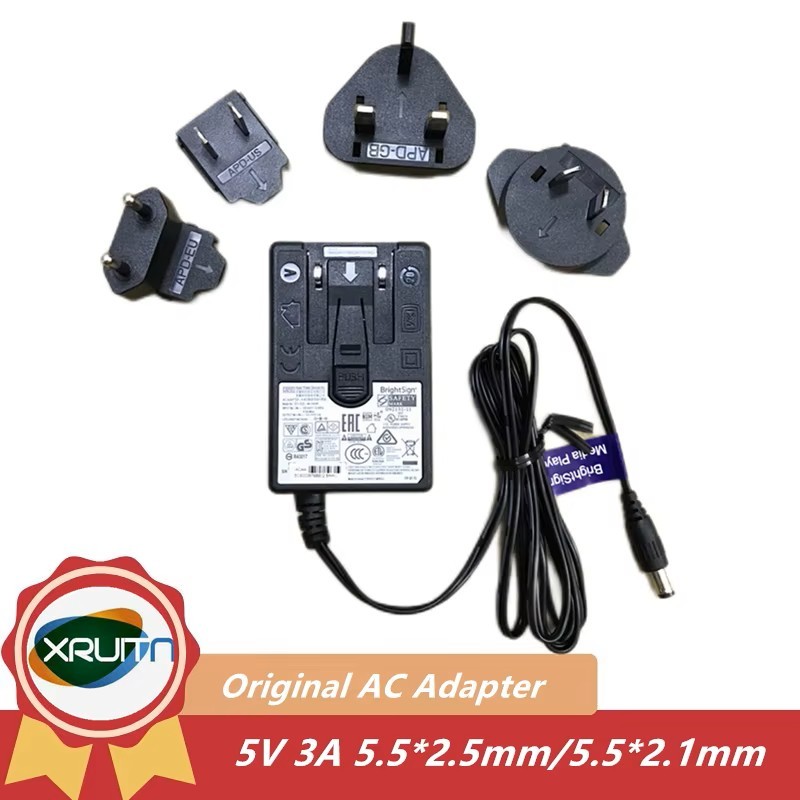 ของแท้ WA-36A12R WA-36A12 5V 3A 15W 5.5x2.5 มม.อะแดปเตอร์ AC สําหรับ APD WA-15105R แล็ปท็อปชาร์จ US/