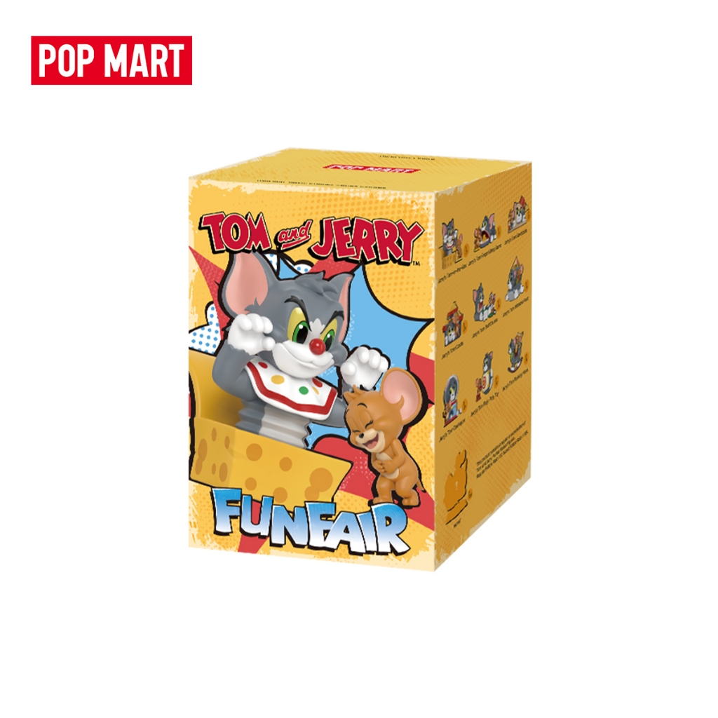 POP MART Tom and Jerry: Funfair Series Figures Blind Box Action Toys Figure Birthday Gift Kid Toy - รูปที่ 6