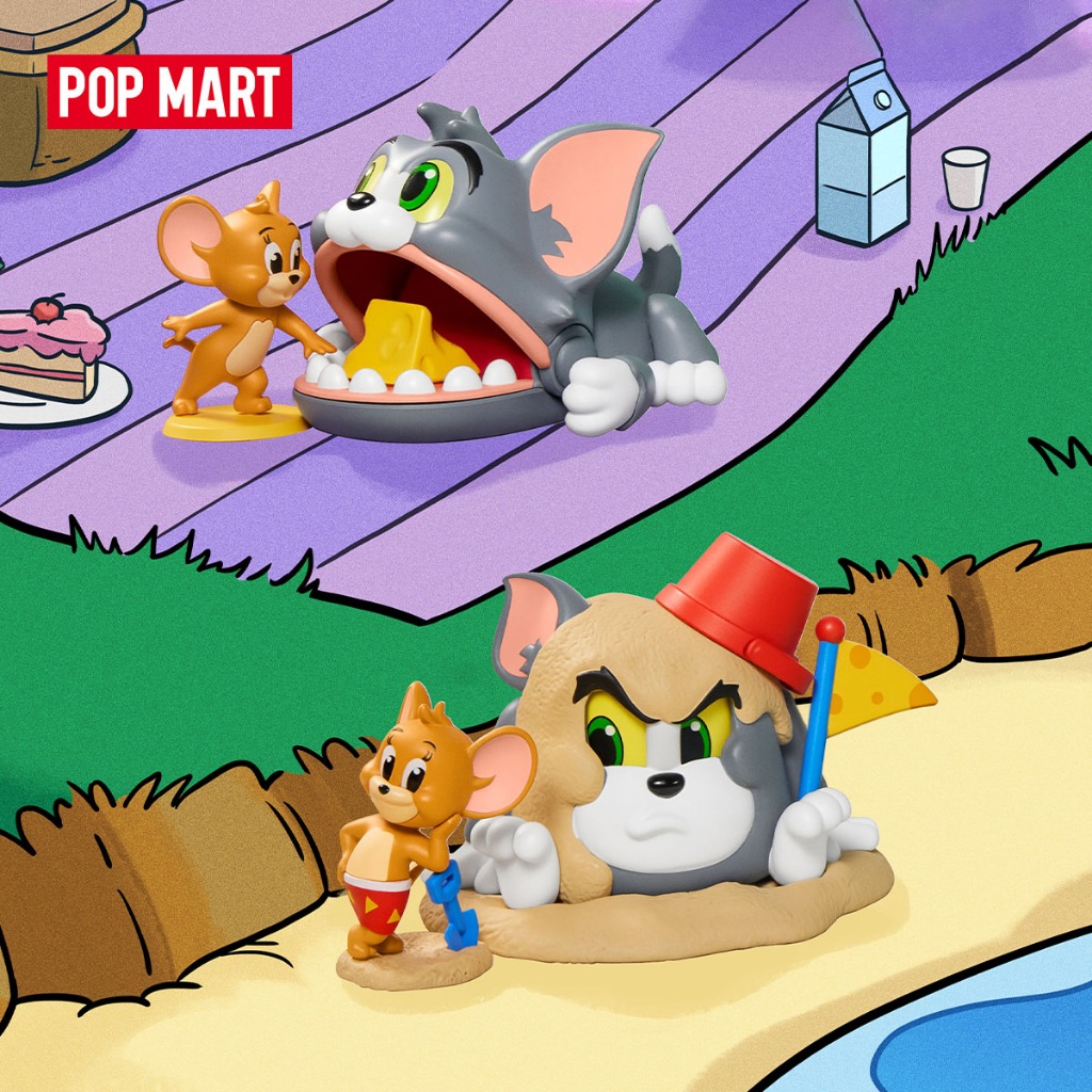 POP MART Tom and Jerry: Funfair Series Figures（whole set）