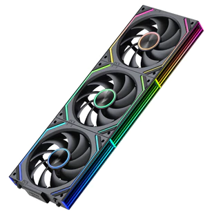 Jungle Leopard Interstellar V2 SE พัดลม CPU ARGB ไร้สาย Splicing 120 มม.ปริซึม Lian li รุ่นเดียวกัน Infinite Mirror Building Block Splicing พัดลม PC 5V 3PIN Mobo แสง Sync 4PIN PWM