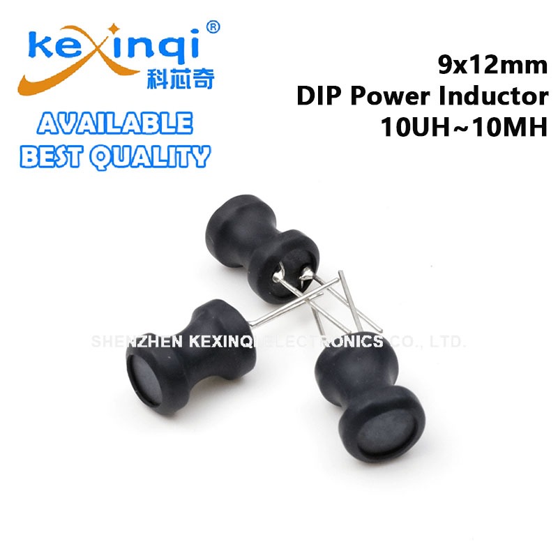 (5 ชิ้น) 9x12 มม.DIP Power Inductor 10UH 22UH 33UH 47UH 68UH 100UH 150UH 220UH 330UH 470UH 680UH 1MH