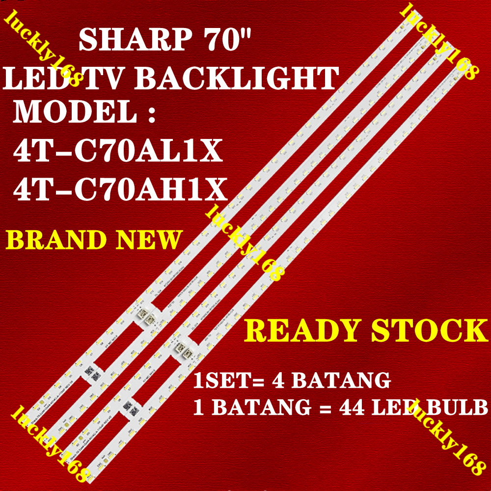 4T-C70AL1X 4T-C70AH1X SHARP 70" LED TV BACKLIGHT (LAMP TV) 4TC70AL1X 4T-C70AL1 C70AL1X 4TC70AH C70A1