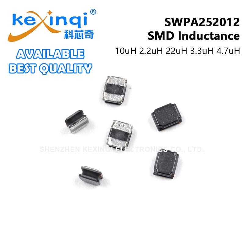 (5ชิ้น) SWPA252012 SMD เหนี่ยวนํา 10uH 2.2uH 22uH 3.3uH 4.7uH กาวแม่เหล็ก Shielded Power Inductor