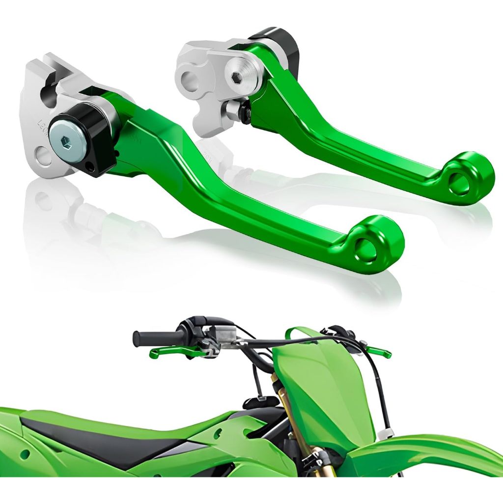 Dirt Bike Brake Clutch Lever Pivot Folding Levers Set CNC for KX65 00-23 KX85 01-23 KX100 01-21 KX11