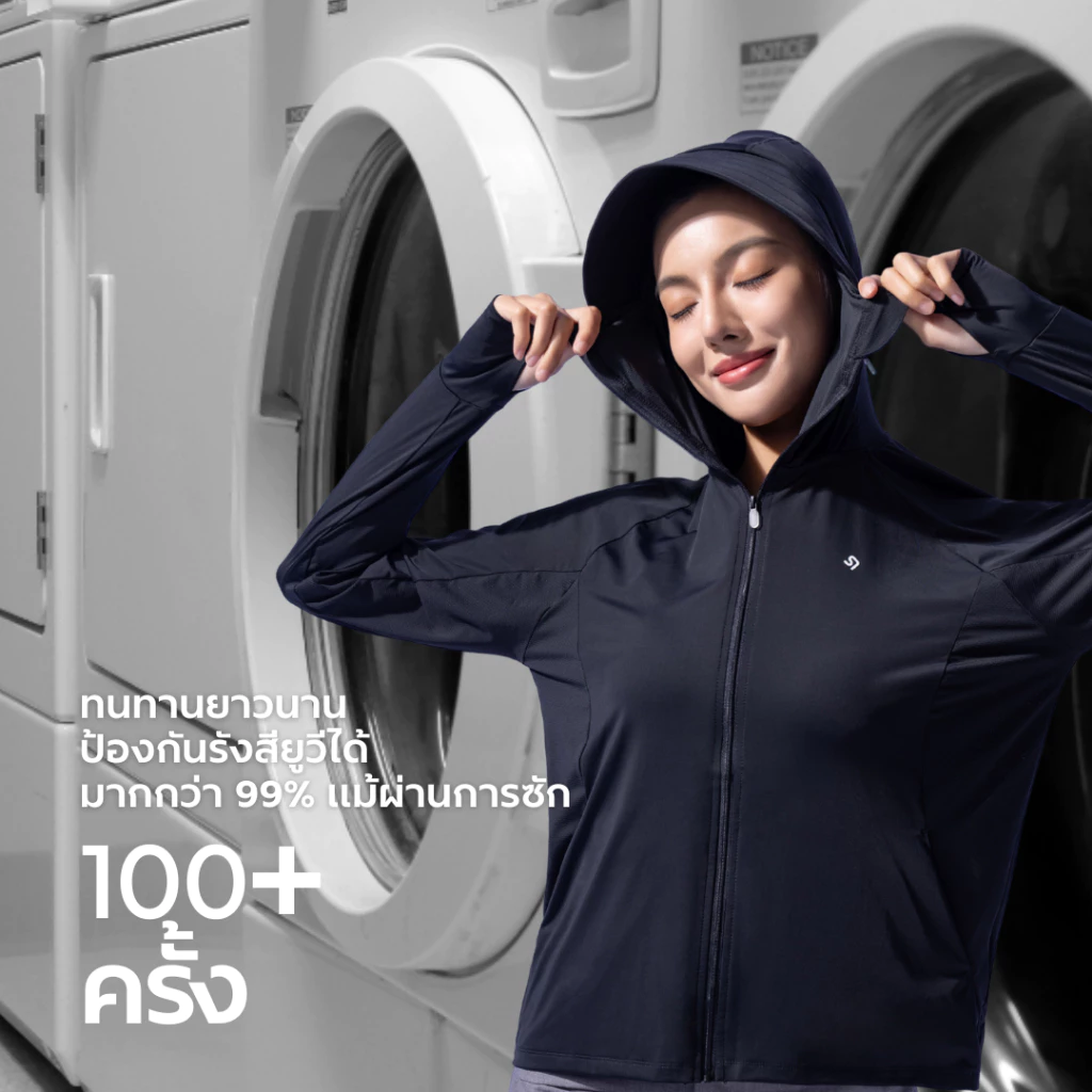 NEAU SilkShell เสื้อกันแดดแขนยาว UV UPF100+ ผ้าไอซ์ซิลค์ ใส่ได้ทั้งชายหญิง S-XXL thumbnail 8