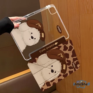 เคสiPad แบบพับได้ 3+Y สำหรับ Miffy Gen11 A16 Gen10 2022 Air6/7 Air4 Air5 10.9 ​​Gen7 Gen8 Gen9 Pro11